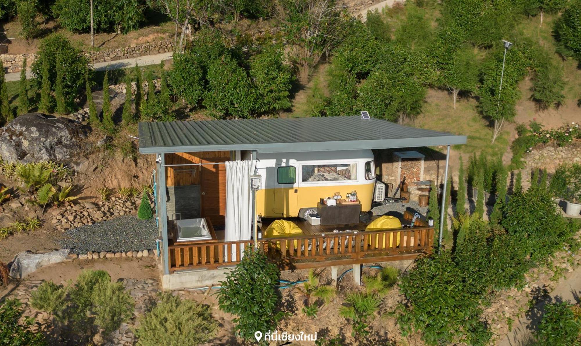 Отель Nam Dun Glamping-น้ำดั้นแกลมปิ้ง Ban Pang Bo Hu Bon Экстерьер фото