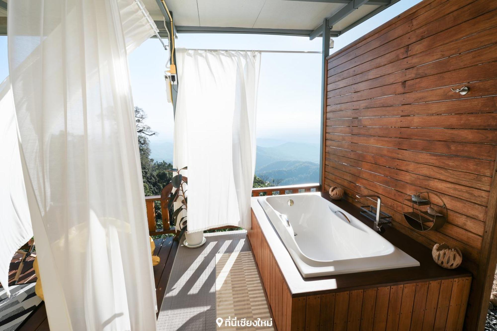 Отель Nam Dun Glamping-น้ำดั้นแกลมปิ้ง Ban Pang Bo Hu Bon Экстерьер фото