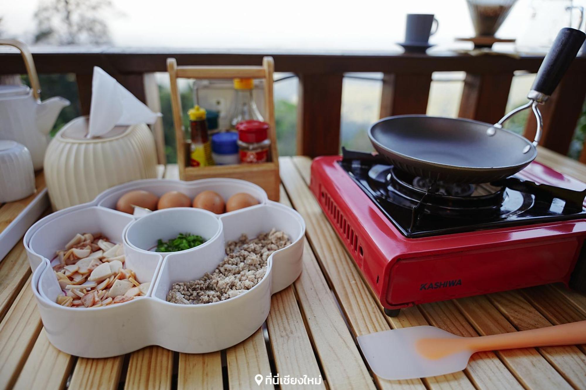 Отель Nam Dun Glamping-น้ำดั้นแกลมปิ้ง Ban Pang Bo Hu Bon Экстерьер фото