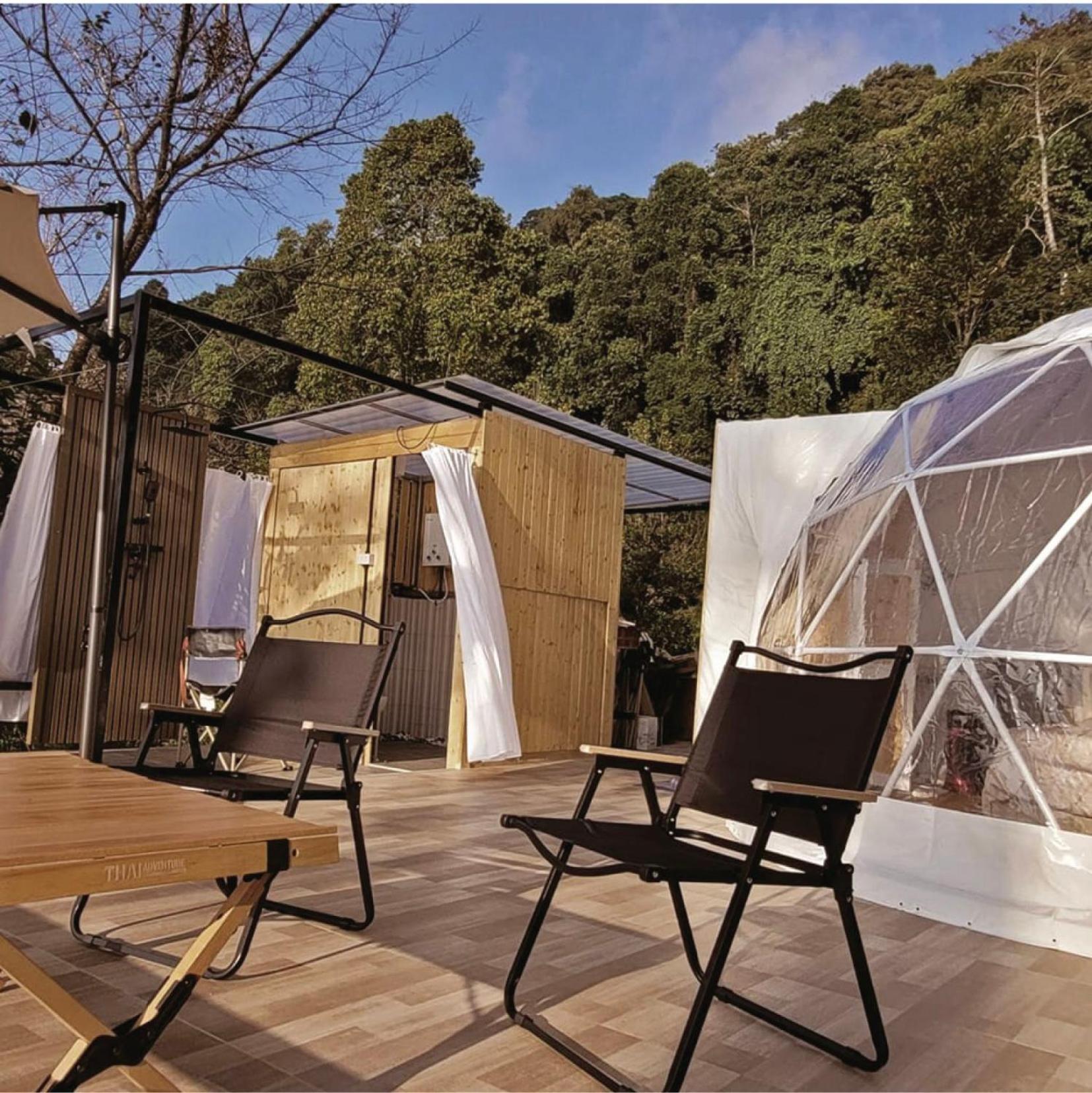 Отель Nam Dun Glamping-น้ำดั้นแกลมปิ้ง Ban Pang Bo Hu Bon Экстерьер фото